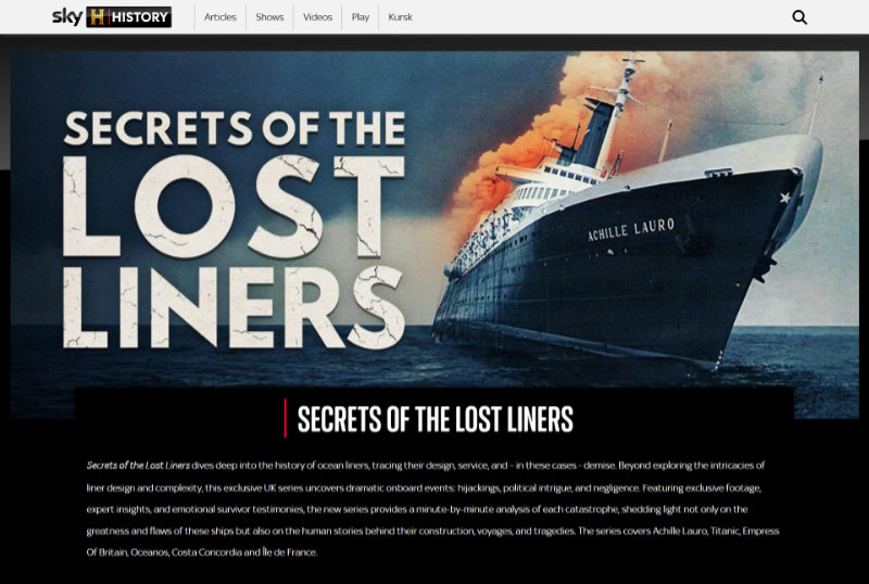 Secrets of the Lost Liners